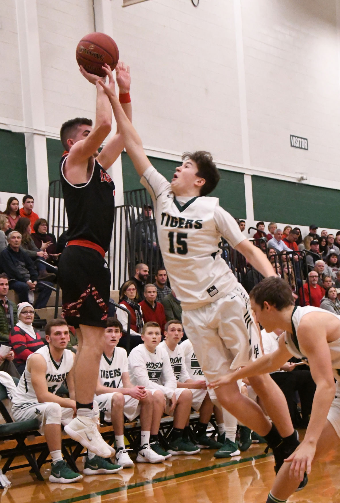 Glens Falls vs Hudson Falls boys basketball